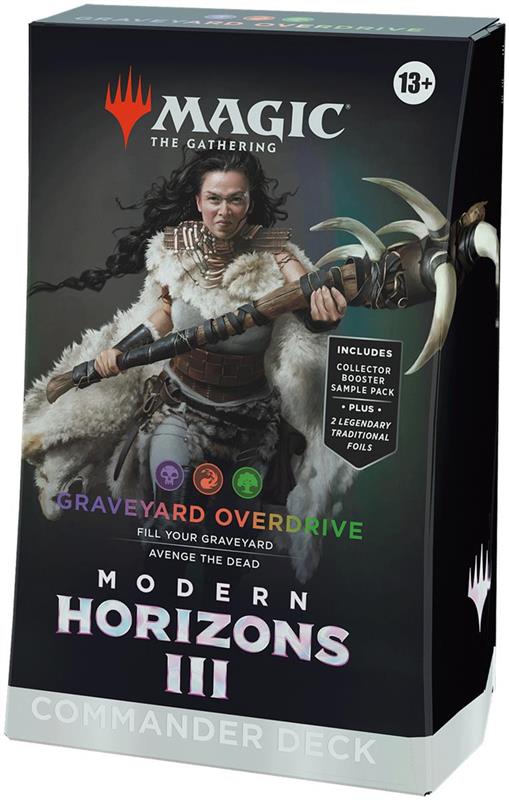 MTG - Modern Horizons 3 Commander Deck (GER) Graveyard Overdrive (Black/Red/Green)