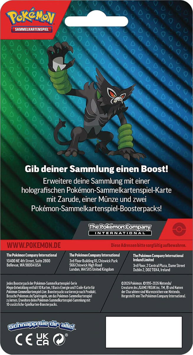 Pokémon Sammelkartenspiel 2-Pack Blister August 2026 (DE)