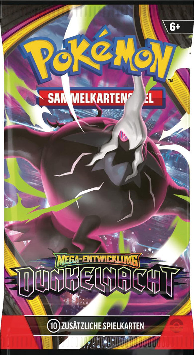 Pokémon Sammelkartenspiel ME05 Dunkelnacht 3-Pack Blister (DE)