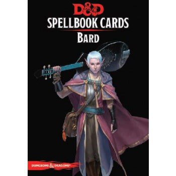 D&D Spellbook Cards - Bard (128 Cards), Englisch
