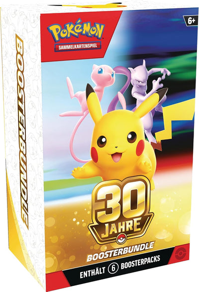Pokémon Sammelkartenspiel 30 Jahre Boosterbundle (DE)