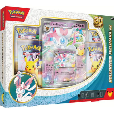 Pokémon Sammelkartenspiel 30 Jahre Feelinara-EX Kollektion (DE)