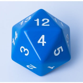 Blackfire Dice - D20 Countdown Die 55 mm - Blue