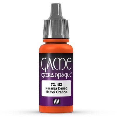 Vallejo Game Color: 152 Extra Opaque Heavy Orange 17 ml