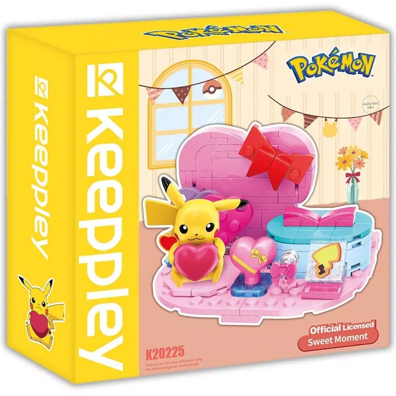 okémon Keeppley Block – Pikachu Sweet Moment