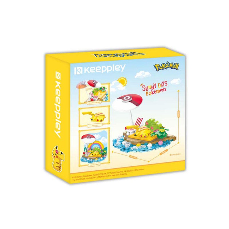 Pokémon Keeppley Block – Sunny Days Pikachu