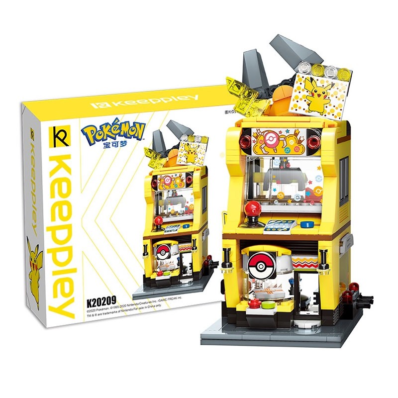 Pokémon Keeppley Block – Pikachu Claw Machine