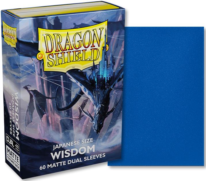 Dragon Shield Japanese Sleeves - Dual Matte Wisdom (60 Sleeves)
