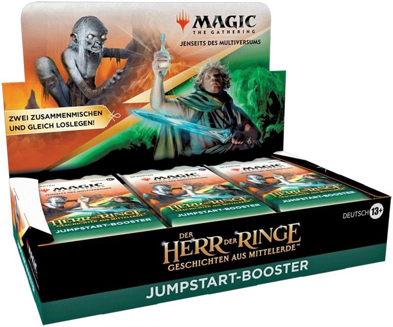 MTG - Der Herr der Ringe: Geschichten aus Mittelerde Jumpstart-Booster Display (18) (DE)
