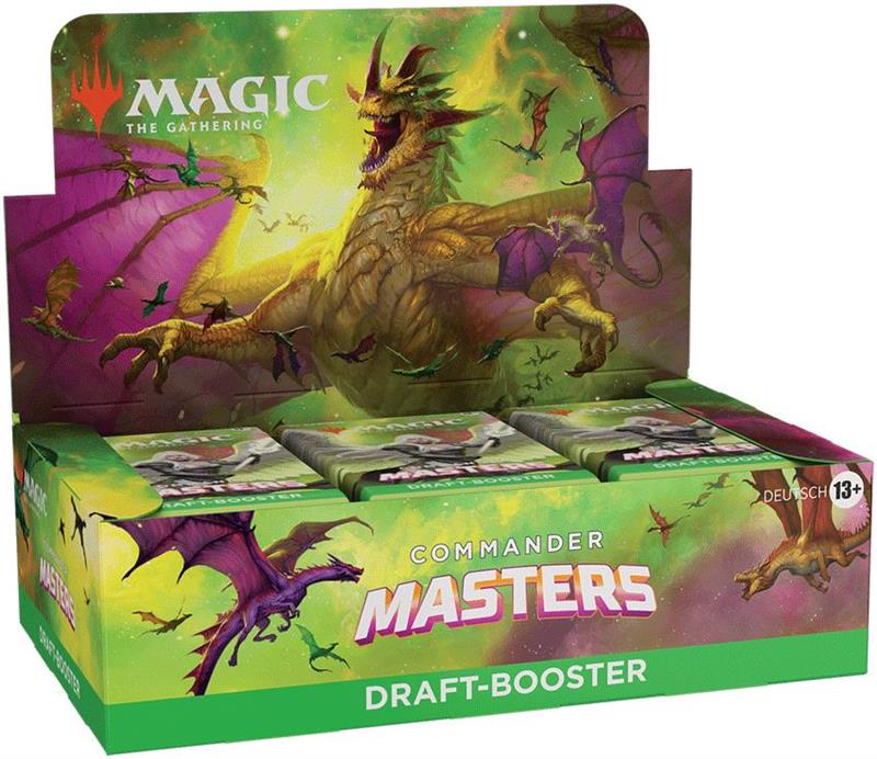 MTG - Commander Masters Draft-Booster Display (24) (DE)