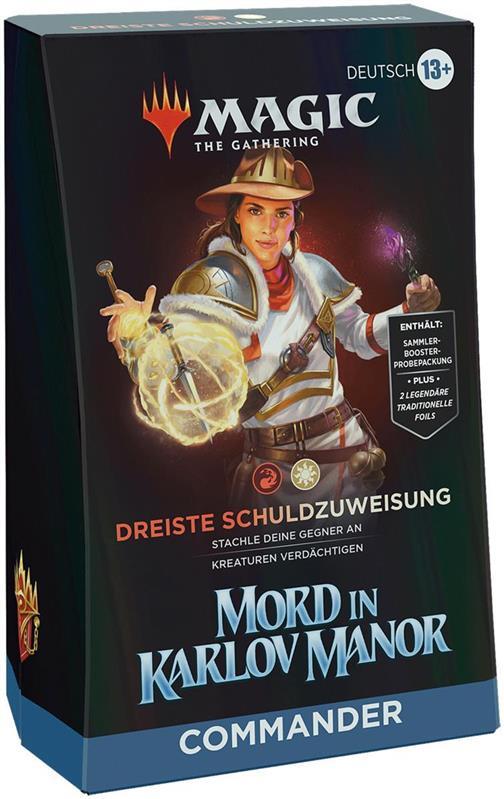 MTG - Murders at Karlov Manor Commander Deck (GER) Blame Game