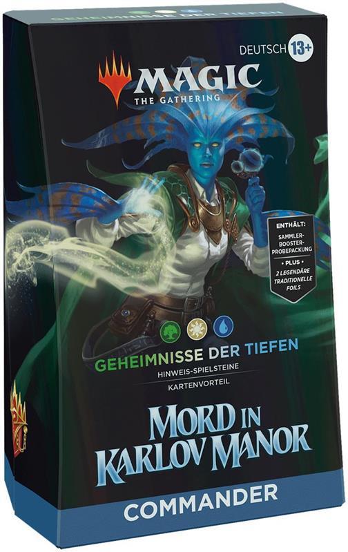 MTG - Murders at Karlov Manor Commander Deck (GER) Deep Clue Sea