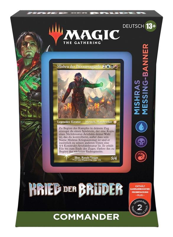 MTG - Brothers' War Commander Deck (GER) Mishra's Burnished Banner