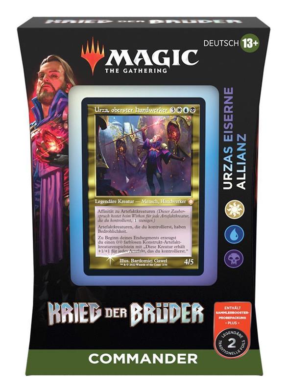 MTG - Brothers' War Commander Deck (GER) Urza's Iron Alliance