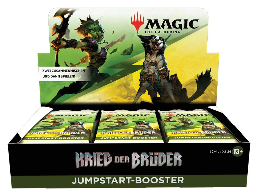 MTG - Brothers' War Jumpstart Booster Display (18) (GER)