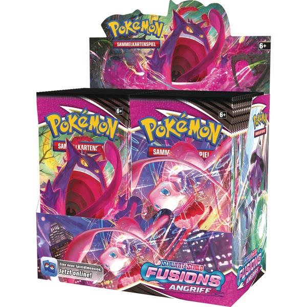 PKM - Schwert & Schild 08 Fusions Angriff Booster Display (36) (GER)