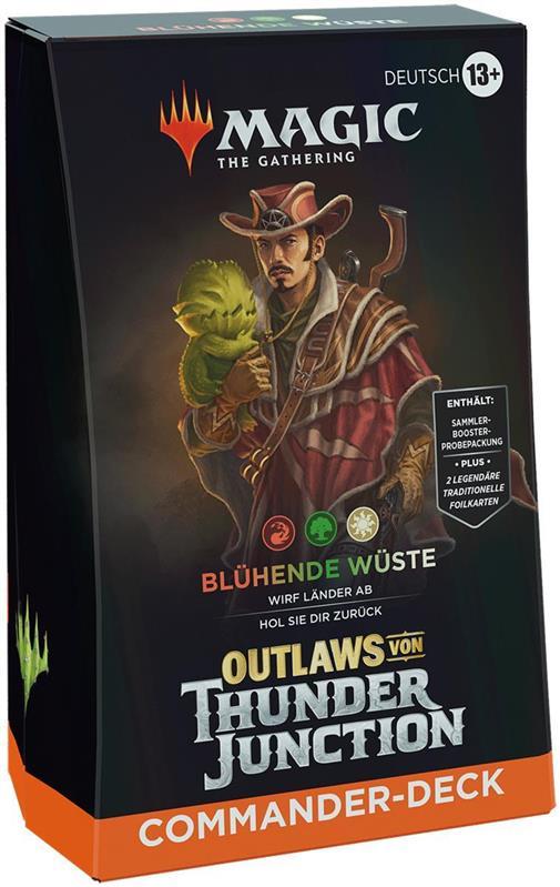 MTG - Outlaws of Thunder Junction Prerelease Pack (GER) Desert Bloom (White/Red/Green)