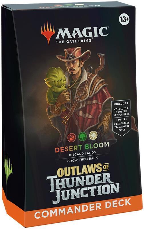 MTG - Outlaws of Thunder Junction Commander Deck (EN) Desert Bloom (White/Red/Green)