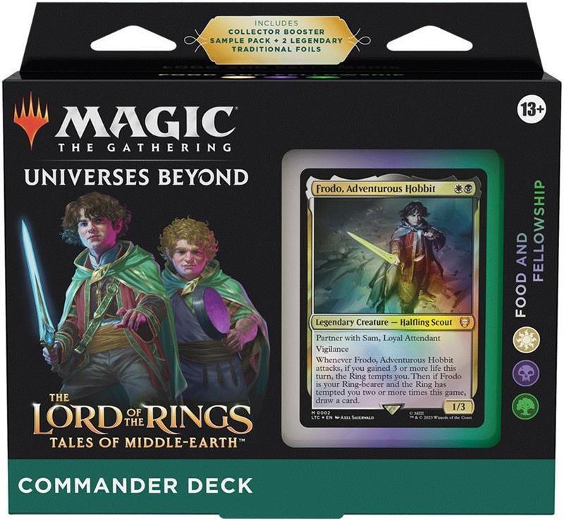MTG - The Lord of the Rings: Tales of Middle-Earth Commander Deck (GER) Food and Fellowship (White/Black/Green)