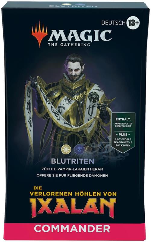MTG - The Lost Caverns of Ixalan Commander Deck (GER) Blood Rites (White/Black)
