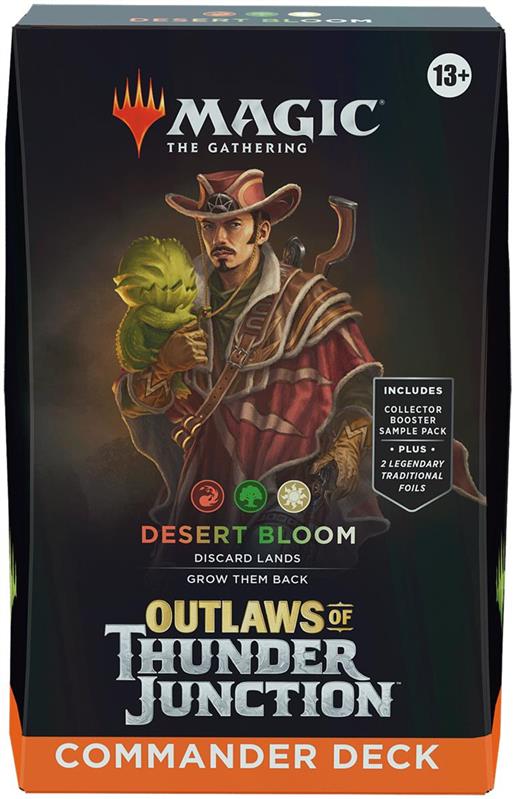 MTG - Outlaws of Thunder Junction Commander Deck (EN) Desert Bloom (White/Red/Green)