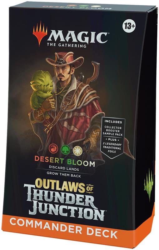 MTG - Outlaws of Thunder Junction Commander Deck (EN) Desert Bloom (White/Red/Green)