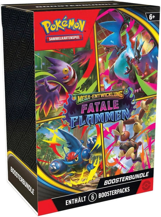 Pokémon Sammelkartenspiel Fatale Flammen Booster Bundle (DE)