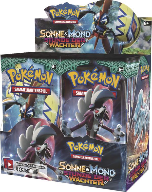 Pokemon Sonne und Mond Serie 02: Stunde der Wächter Booster Display, Deutsch