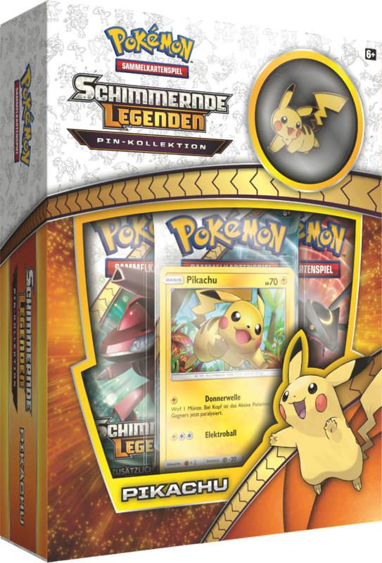 PKM SM03.5 Pikachu Pin Box, German