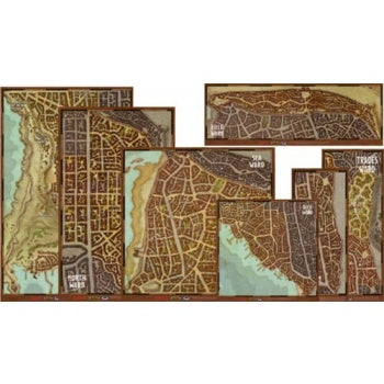 D&D: Waterdeep Dragon Heist Map Set (EN)
