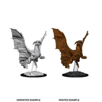 D&D Nolzur's Marvelous Miniatures - Young Copper Dragon