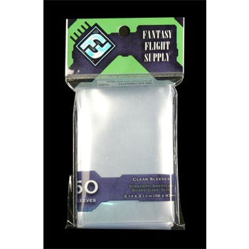 FFG Supply Clear Sleeves - Standard American 50 Pcs