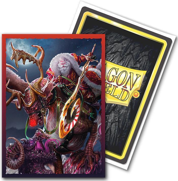 Dragon Shield Japanese Size Brushed Art Sleeves - Christmas 2022 (60 Sleeves)