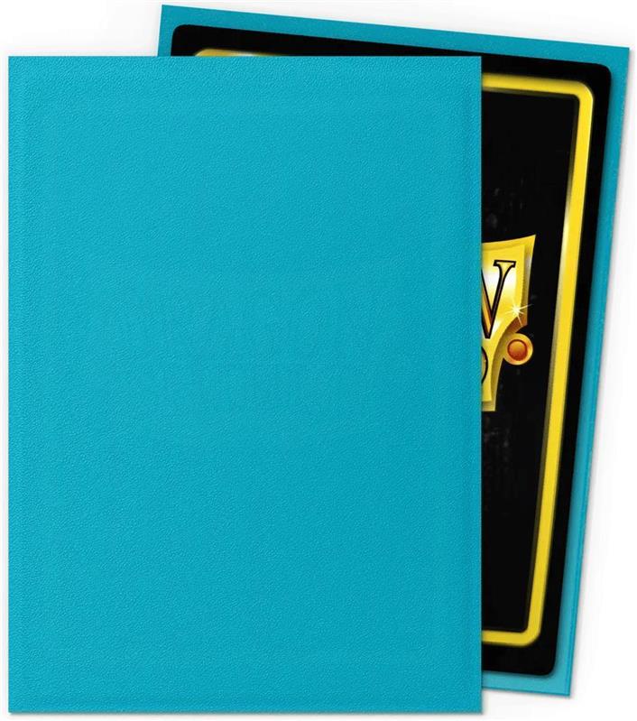 Dragon Shield Standard Sleeves - Matte Turquoise (Player's Choice) (100 Sleeves)