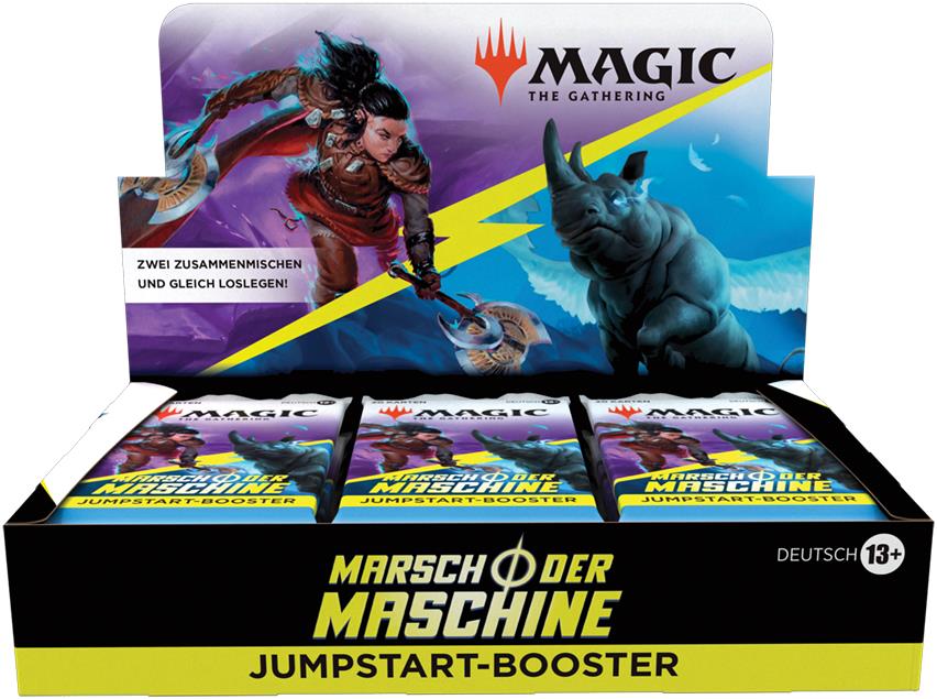 MTG - Marsch der Maschine Jumpstart-Booster Display (18) (DE)