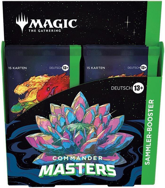 MTG - Commander Masters Sammler-Booster Display (4) (DE)