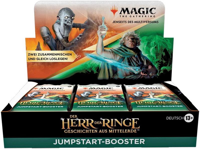 MTG - Der Herr der Ringe: Geschichten aus Mittelerde Jumpstart-Booster Display (18) (DE)