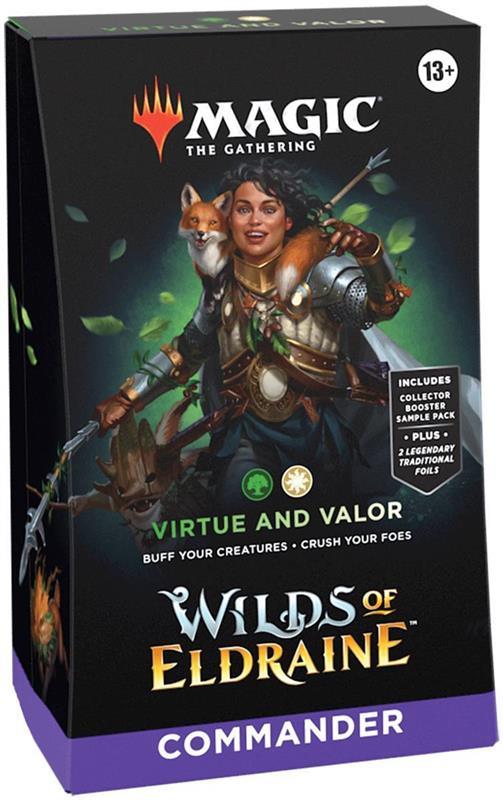 MTG - Wilds of Eldraine Bundle (EN) Virtue and Valor (White/Green)