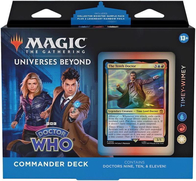 MTG - Universes Beyond: Doctor Who Commander Deck (GER) Timey-Wimey (White/Blue/Red)