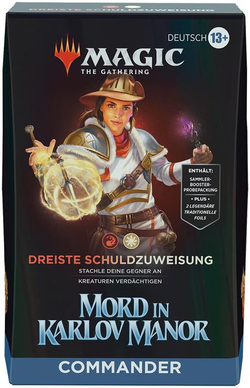 MTG - Murders at Karlov Manor Commander Deck (GER) Blame Game