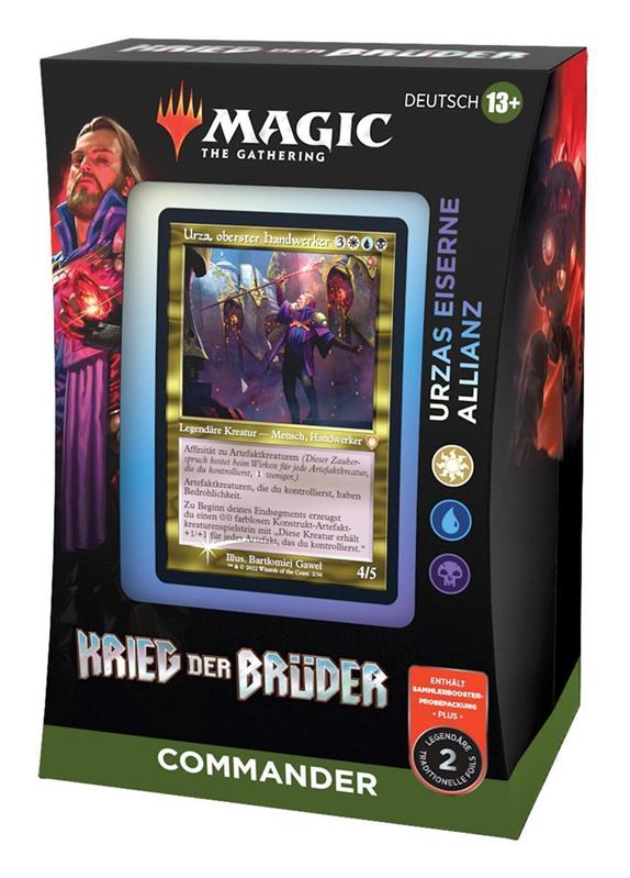 MTG - Brothers' War Commander Deck (GER) Urza's Iron Alliance