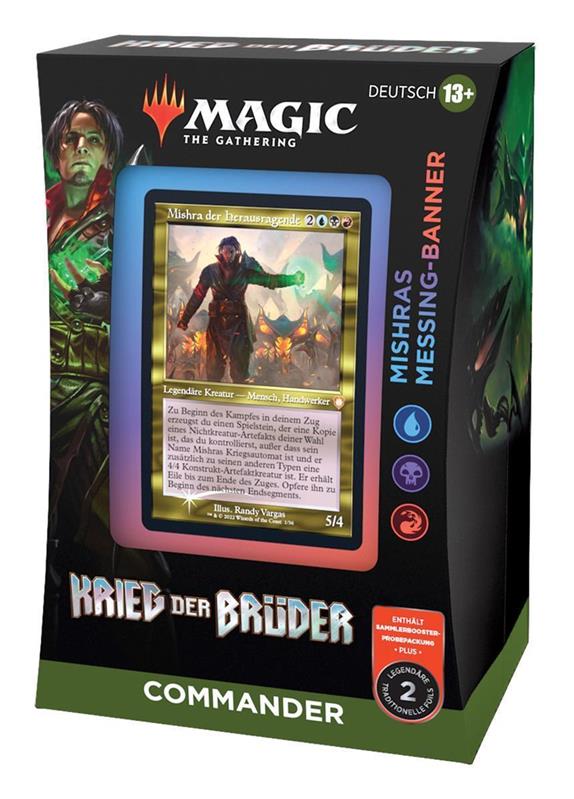 MTG - Brothers' War Commander Deck (GER) Mishra's Burnished Banner