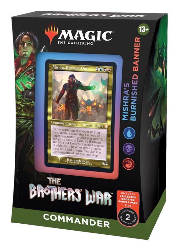 MTG - Brothers' War Commander Deck (GER) Mishra's Burnished Banner