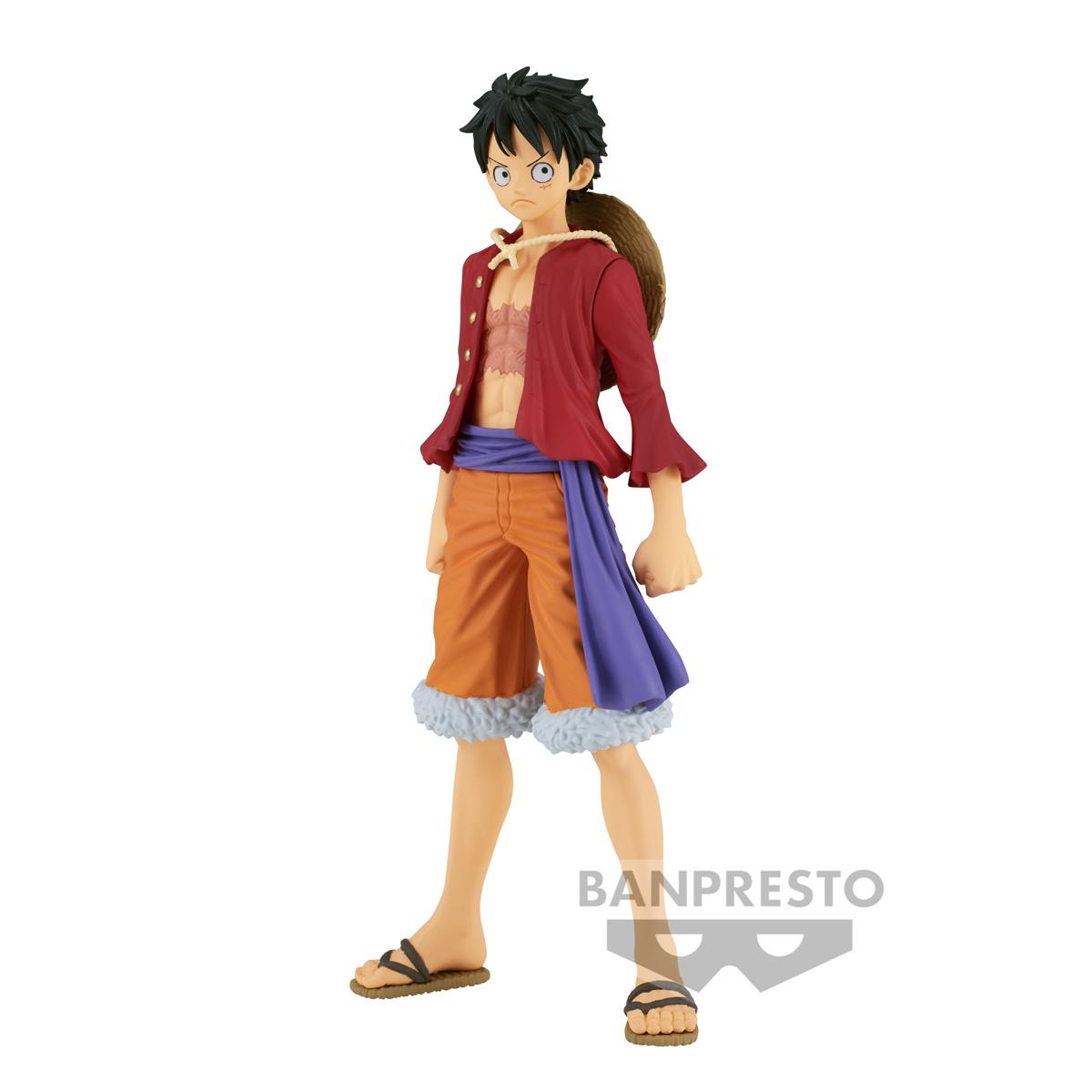 One Piece PVC Statue Monkey D. Ruffy DXF Grandline Men 16 cm