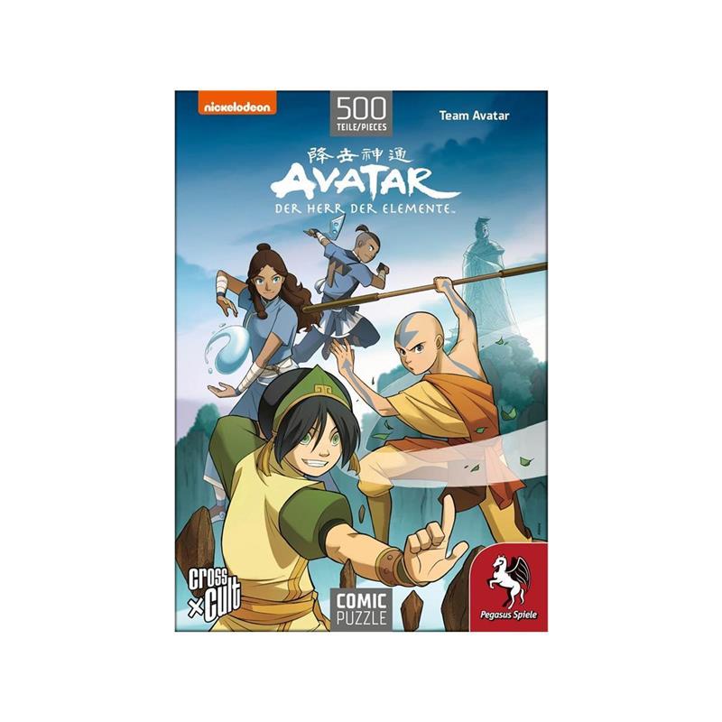 Puzzle - Avatar: Team Avatar (500 Teile)