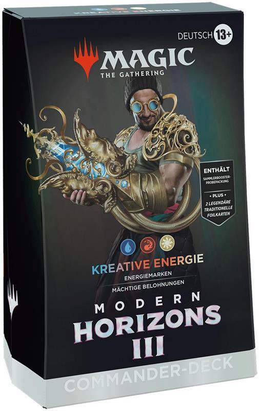 MTG - Modern Horizons 3 Play Commander Deck (GER) Creative Energy (White/Blue/Red)