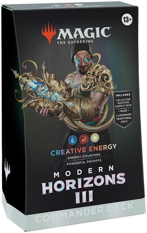 MTG - Modern Horizons 3 Commander Deck (GER) Creative Energy (White/Blue/Red)