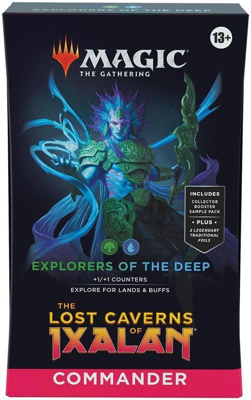 MTG - The Lost Caverns of Ixalan Commander Deck (GER) Explorers of the Deep (Blue/Green)