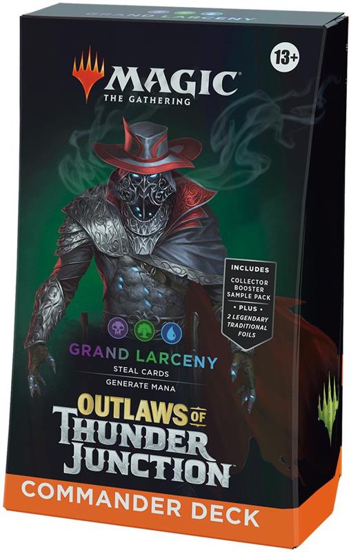 MTG - Outlaws of Thunder Junction Commander Deck (EN) Grand Larceny (Blue/Black/Green)
