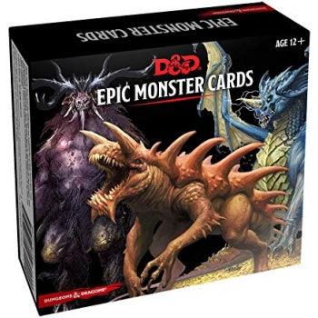 D&D Monster Cards - Epic Monsters (77 cards) (EN)
